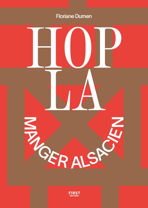 Couverture ebook de Hopla manger alsacien, de Floriane Dumen