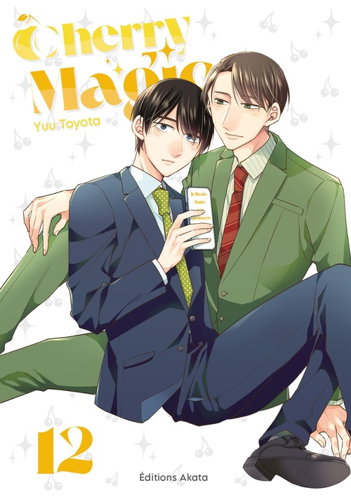 Couverture ebook de Cherry Magic - Tome 12 (VF), de Yuu Toyota