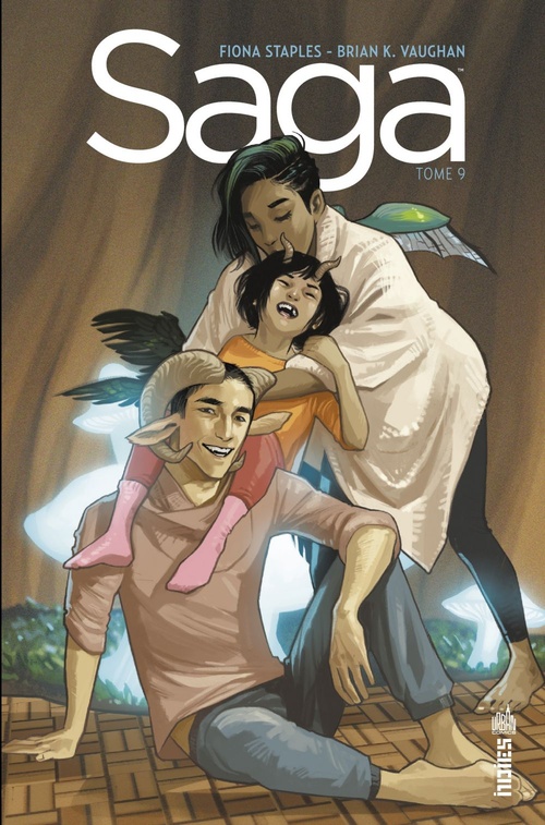 ebook cover of Saga - Tome 9, by Brian k. Vaughan, Fiona Staples