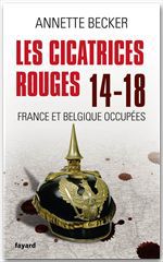 ebook cover of Les cicatrices rouges, by Annette Becker