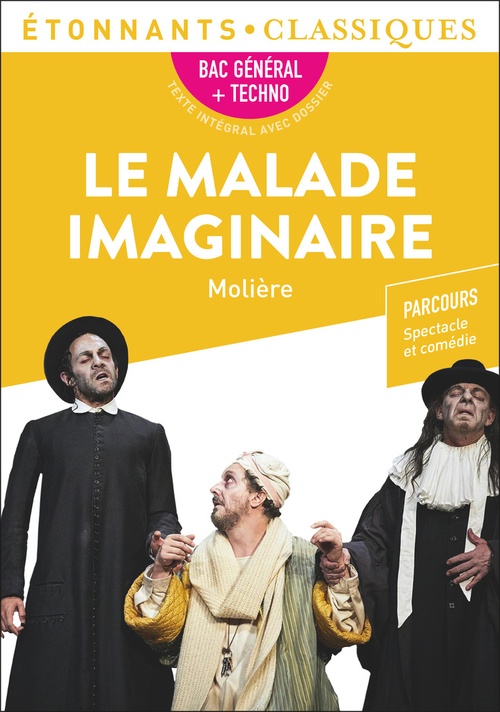 Couverture ebook de Le Malade imaginaire - BAC 2023, de Molière