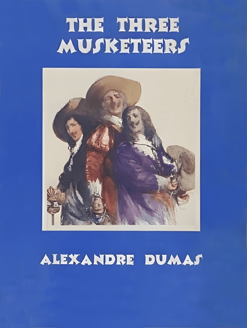 Couverture ebook de The Three Musketeers, de Alexandre Dumas