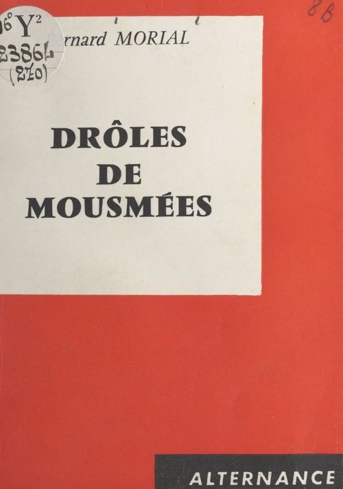 ebook cover of Drôles de mousmées, by Bernard Morial