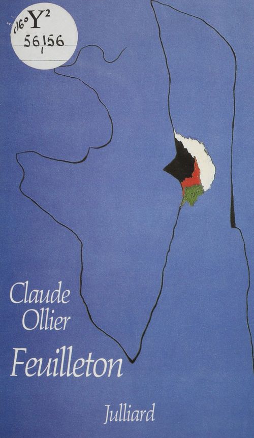 Couverture ebook de Feuilletons, de Claude Ollier