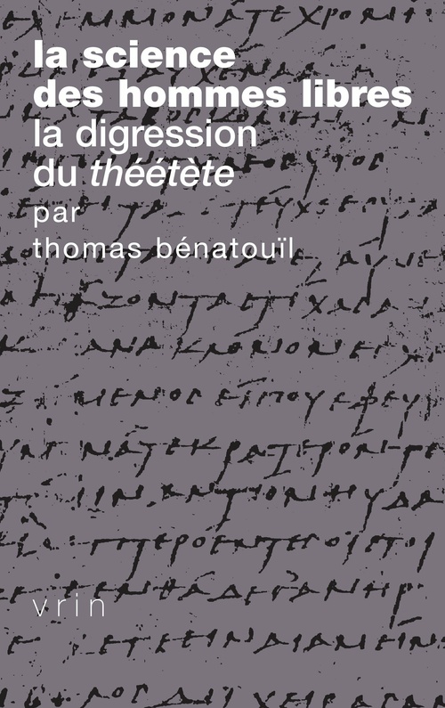 Couverture ebook de La science des hommes libres, de Thomas Bénatouïl