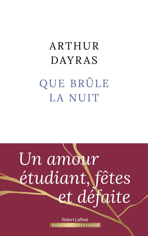 ebook cover of Que brûle la nuit, by Arthur Dayras