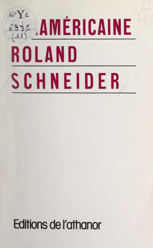 Couverture ebook de Panaméricaine, de Roland Schneider