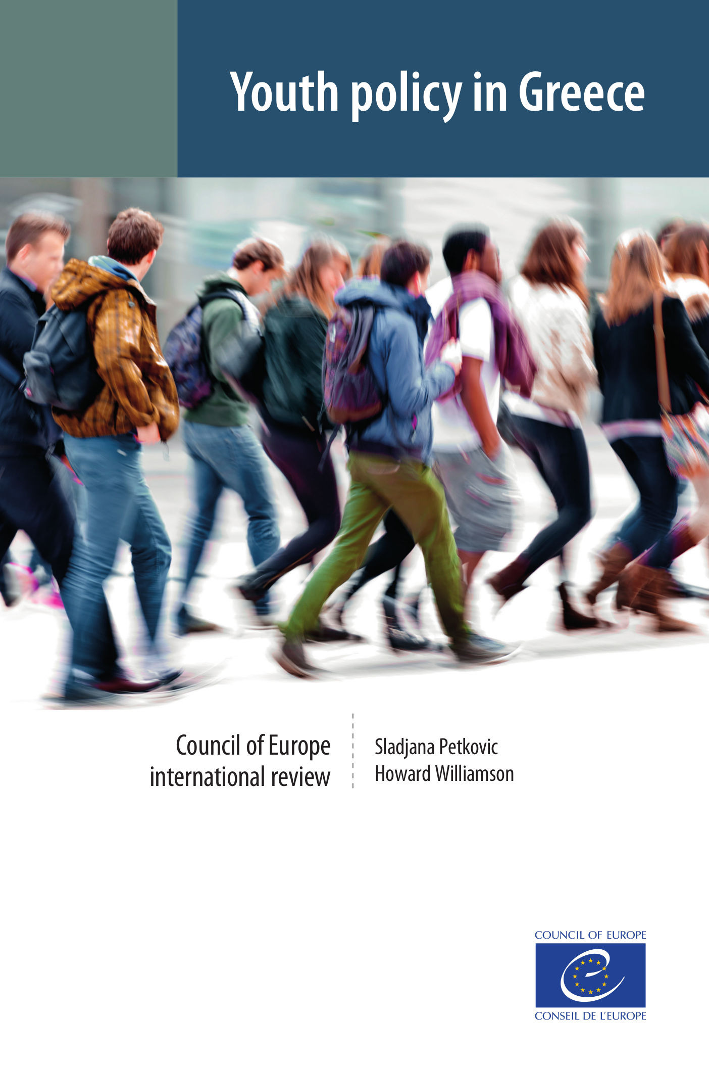 Couverture ebook de Youth policy in Greece, de Howard Williamson, Sladjana Petkovic