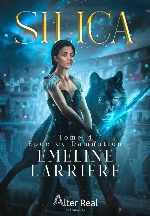 Couverture ebook de Epée et damnation, de Emeline Larrière