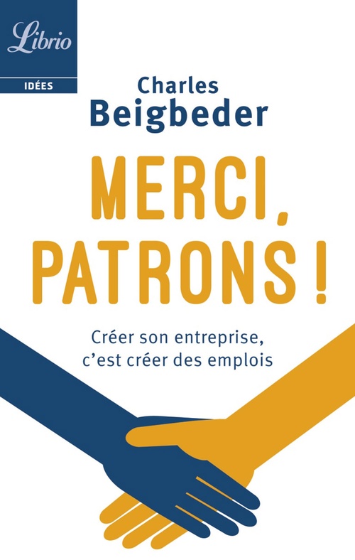 Couverture ebook de Merci patrons !, de Charles Beigbeder