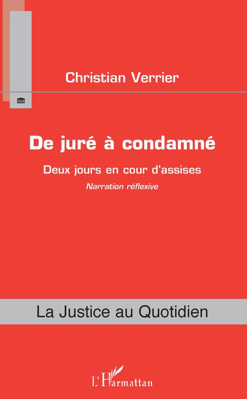 ebook cover of De juré à condamné, by Christian Verrier