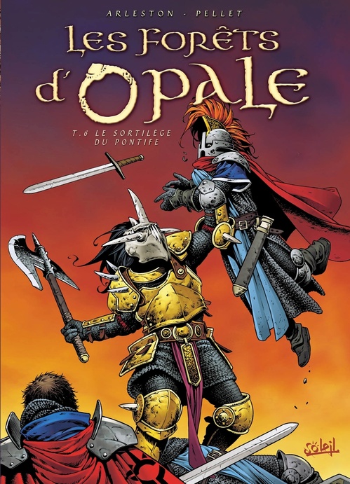 Couverture ebook de Les Forêts d'Opale T06 - Le sortilège du Pontife, de Christophe Arleston