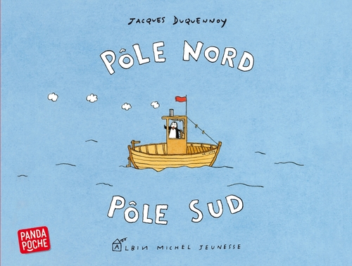 Couverture ebook de Pôle Nord Pôle Sud, de Jacques Duquennoy