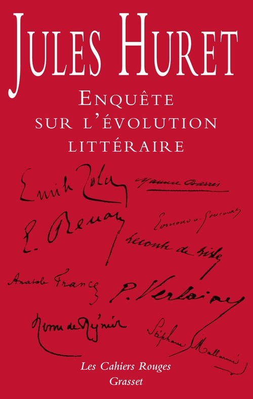 Couverture ebook de Enquête sur l'évolution littéraire, de Jules Huret