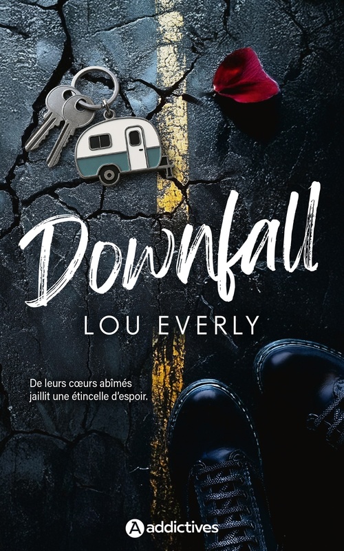 ebook cover of Downfall, by Lou Everly