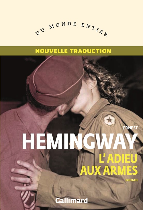 ebook cover of L'adieu aux armes - Prix Nobel de littérature, by Ernest Hemingway