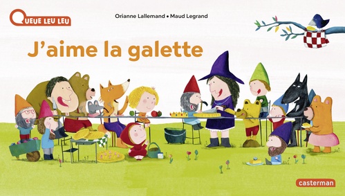 ebook cover of J'aime La Galette, by Orianne Lallemand, Maud Legrand
