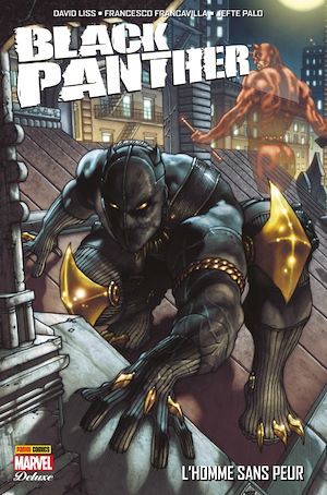 ebook cover of Black Panther - L'homme sans peur, by David Liss, Francesco Francavilla, Jefte Palo
