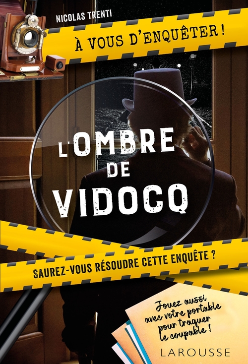 ebook cover of A vous d'enquêter - L'ombre de Vidocq, by Nicolas Trenti