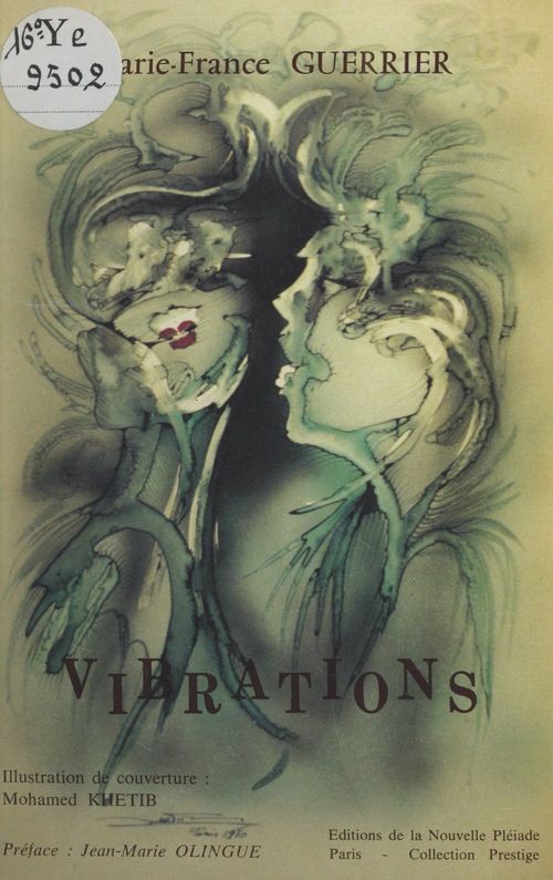 ebook cover of Vibrations, by Marie-France Guerrier