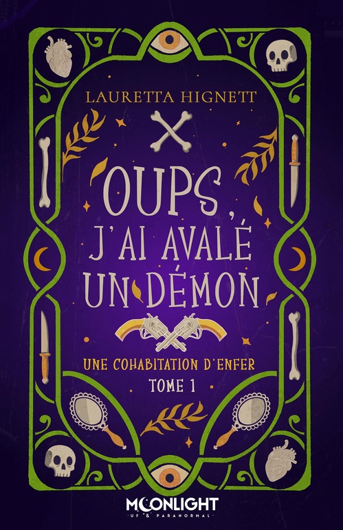Couverture ebook de Oups, j'ai avalé un démon !, de Lauretta Hignett