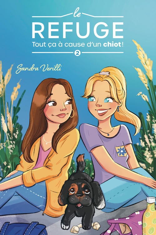 Couverture ebook de Tout ça à cause d'un chiot! T.2, de Sandra Verilli