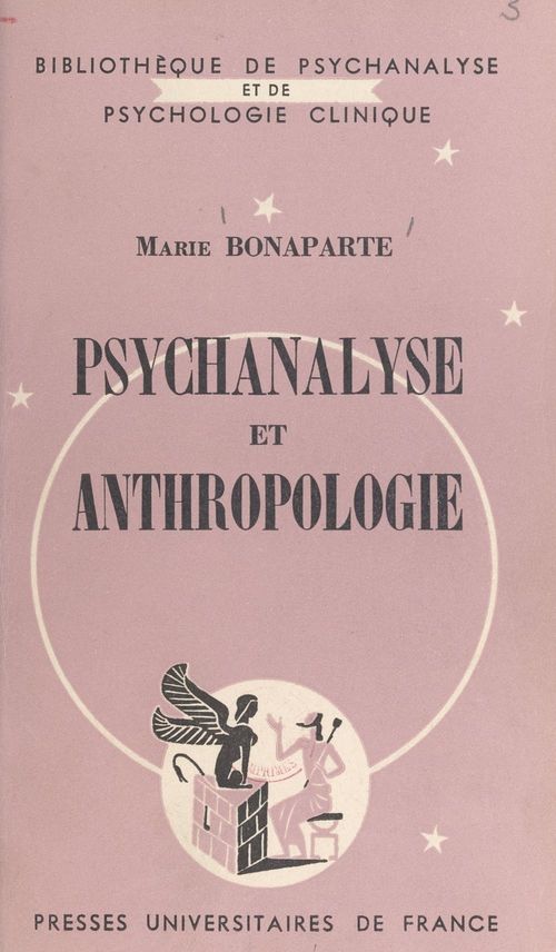 ebook cover of Psychanalyse et anthropologie, by Marie Bonaparte