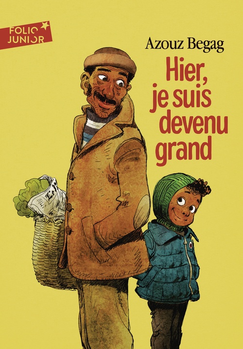 ebook cover of Hier, je suis devenu grand, by Azouz Begag