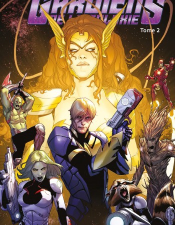 ebook cover of Les Gardiens de la Galaxie (2013) T02, by Brian Michael Bendis, Francesco Francavilla, Kevin Maguire, Sara Pichelli