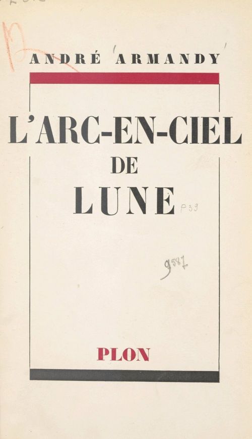 Couverture ebook de L'arc-en-ciel de lune, de Andre Armandy