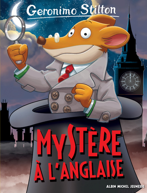 Couverture ebook de Mystère à l'anglaise, de Geronimo Stilton