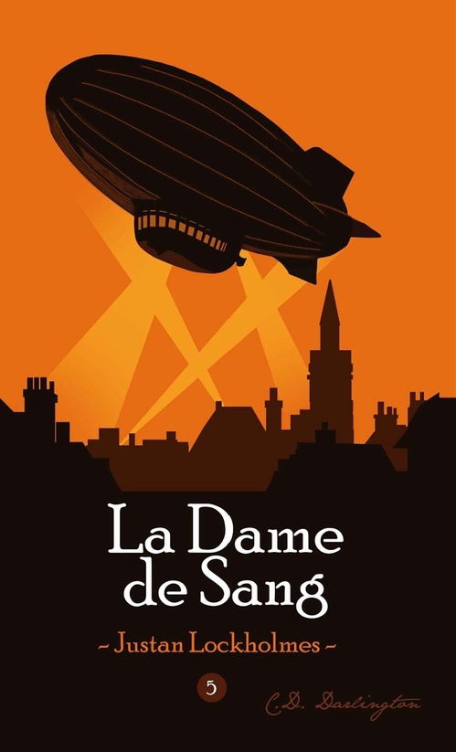 Couverture ebook de Justan Lockholmes T5, de C.D. Darlington