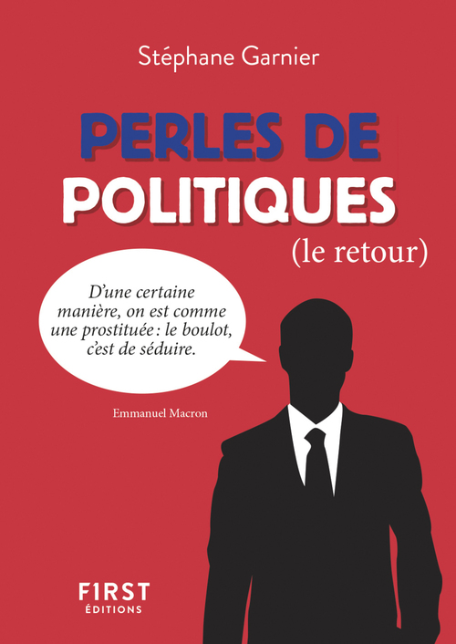 Couverture ebook de Petit livre de - Perles de politiques (le retour), de Stéphane Garnier