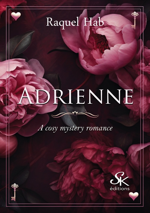 ebook cover of Adrienne, a cosy mystery romance, by Raquel Hab