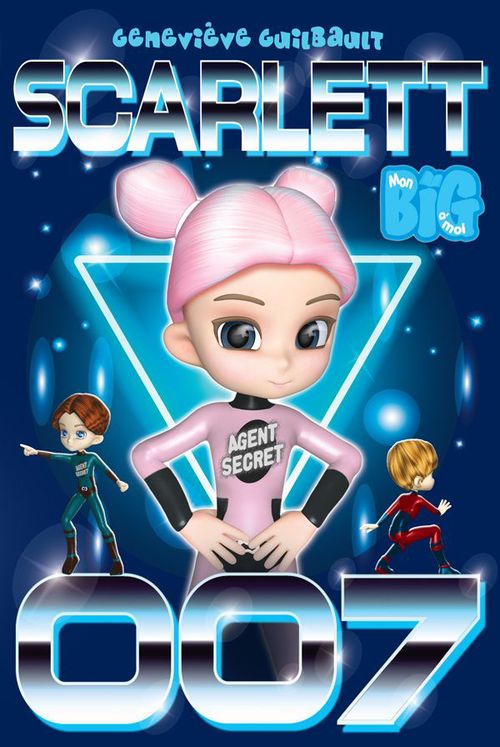 Couverture ebook de Scarlett 007, de Genevieve Guilbault