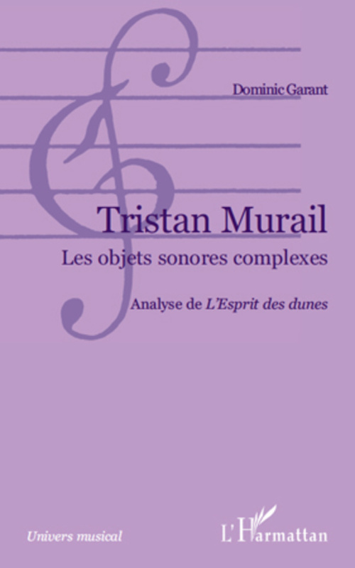 Couverture ebook de Tristan Murail, de Dominic Garant