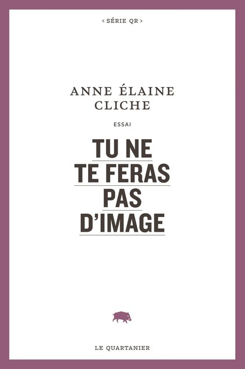 Couverture ebook de Tu ne te feras pas d´image, de Anne-elaine Cliche
