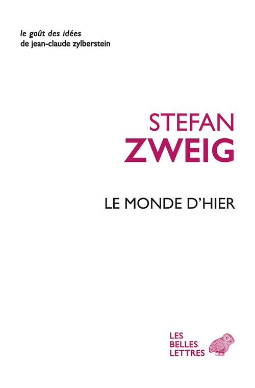 Couverture ebook de Le Monde d'Hier, de Stefan Zweig