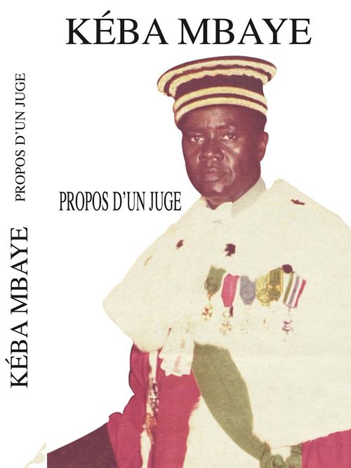 ebook cover of Propos d'un juge, by Keba Mbaye