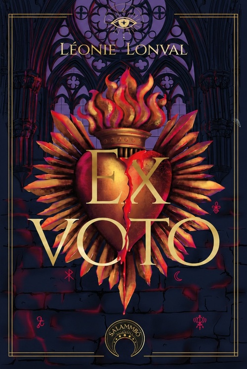 ebook cover of Ex-voto, by Léonie Lonval