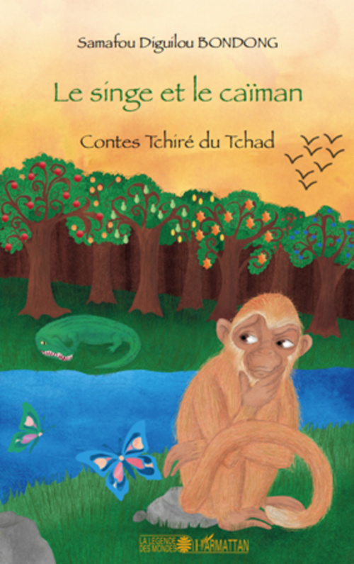 Couverture ebook de Le singe et le caïman, de Samafou diguilou Bondong