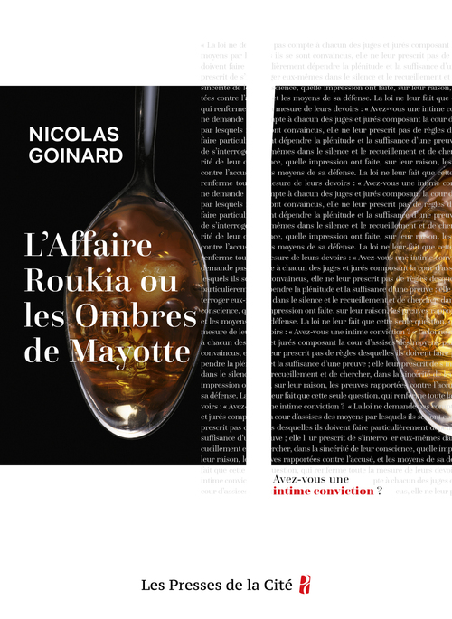 Couverture ebook de L'Affaire Roukia ou les ombres de Mayotte, de Nicolas Goinard
