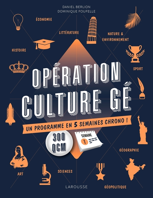 Couverture ebook de Opération Culture Gé !, de Daniel Berlion, Dominique Foufelle