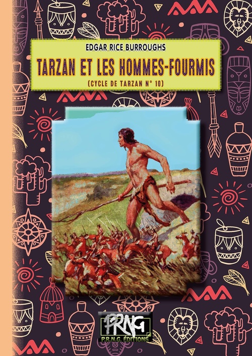 Couverture ebook de Tarzan et les Hommes-Fourmis (cycle de Tarzan n° 10), de Edgar Rice Burroughs