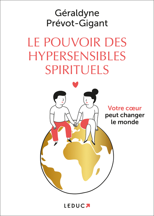 ebook cover of Le pouvoir des hypersensibles spirituels, by Géraldyne Prévot-Gigant