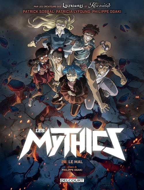 ebook cover of Les Mythics T26 - Le Mal, by Patrick Sobral