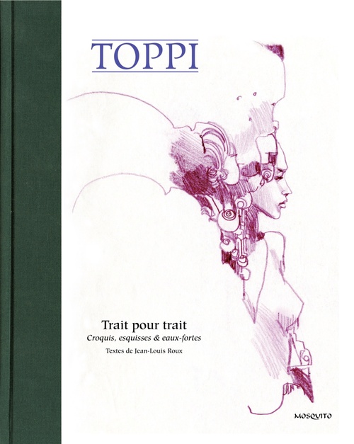 ebook cover of Trait pour trait, by Sergio Toppi