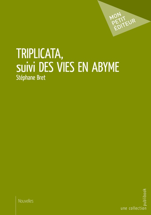 Couverture ebook de Triplicata, suivi des Vies en abyme, de Stéphane Bret