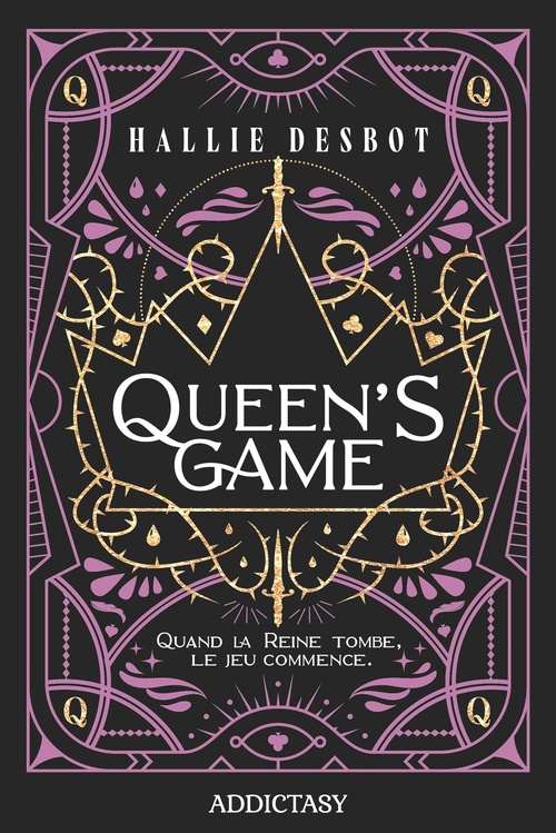 Couverture ebook de Queen's Game, de Hallie Desbot