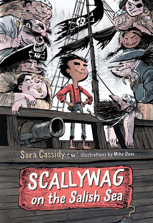 Couverture ebook de Scallywag on the Salish Sea, de Sara Cassidy